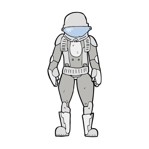 Astronauta — Vettoriale Stock