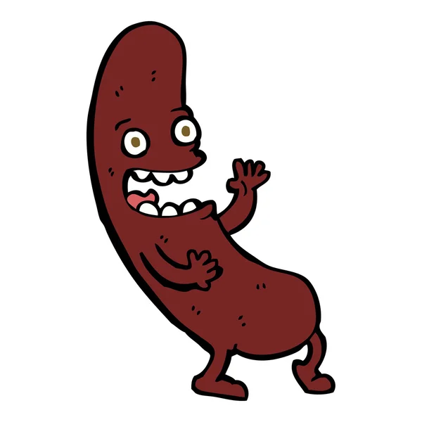 Sausage dancing — Stock Vector