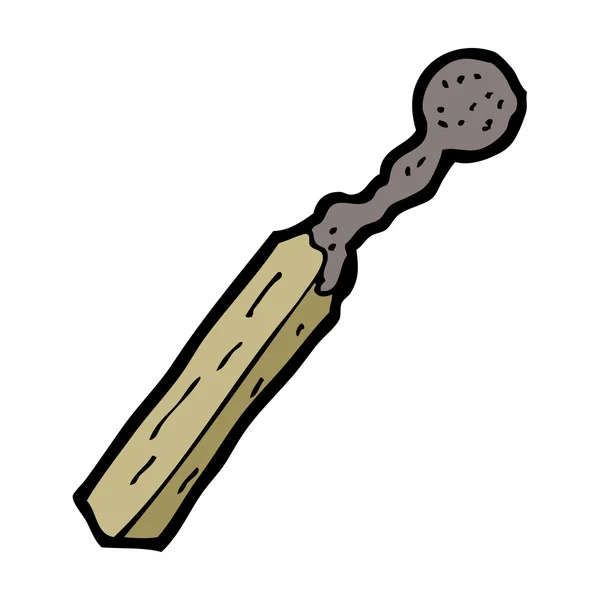 Cartoon Matchstick vector — Stock Vector © baavli 30783111