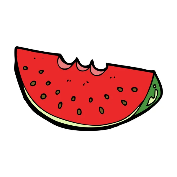 Karikatur Wassermelone — Stockvektor