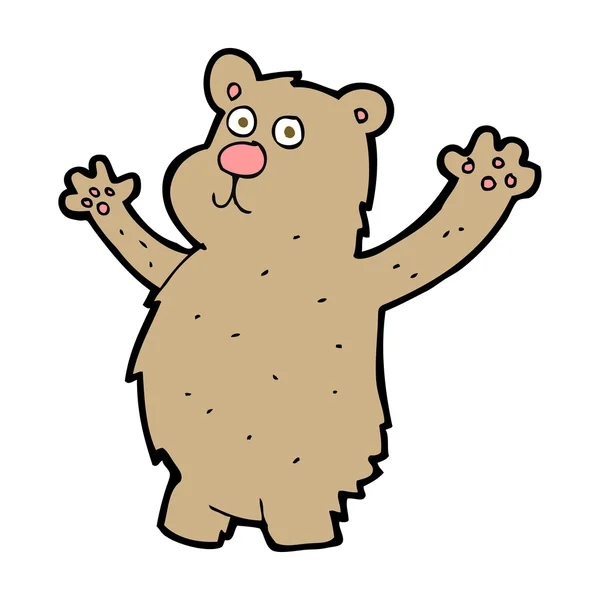 Cartoon  bear — Stock Vector