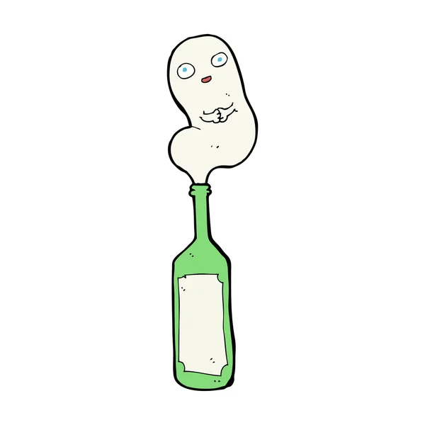 Cartoon bottle — Stock Vector