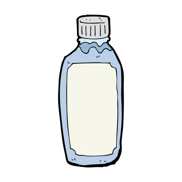 Çizgi film şişe — Stok Vektör