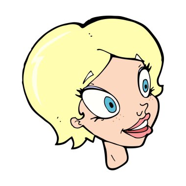 kadın karikatür