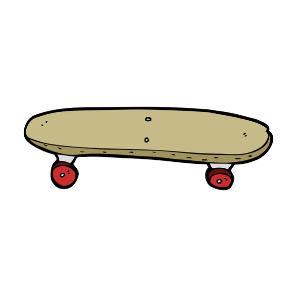 Skateboard dessin animé — Image vectorielle