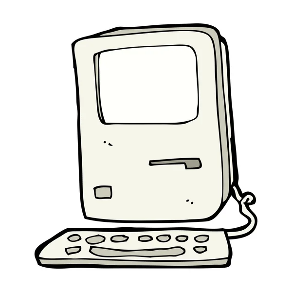 Cartoon-Computer — Stockvektor