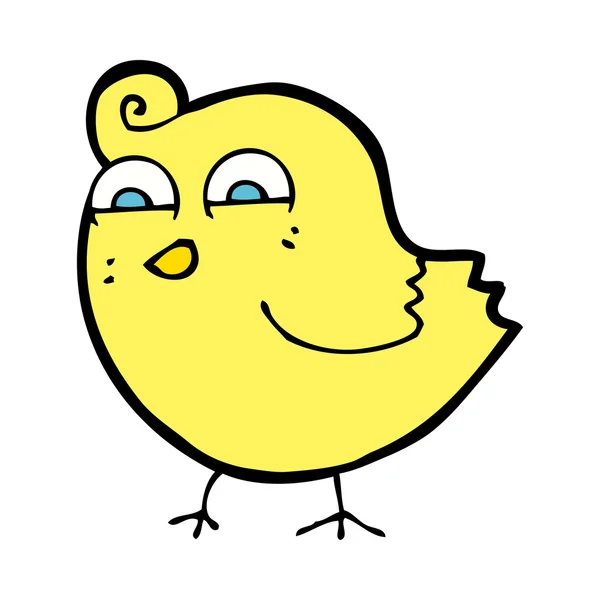 Pájaro de dibujos animados — Vector de stock