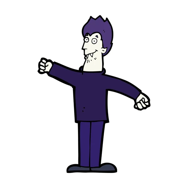 Persona de dibujos animados — Vector de stock