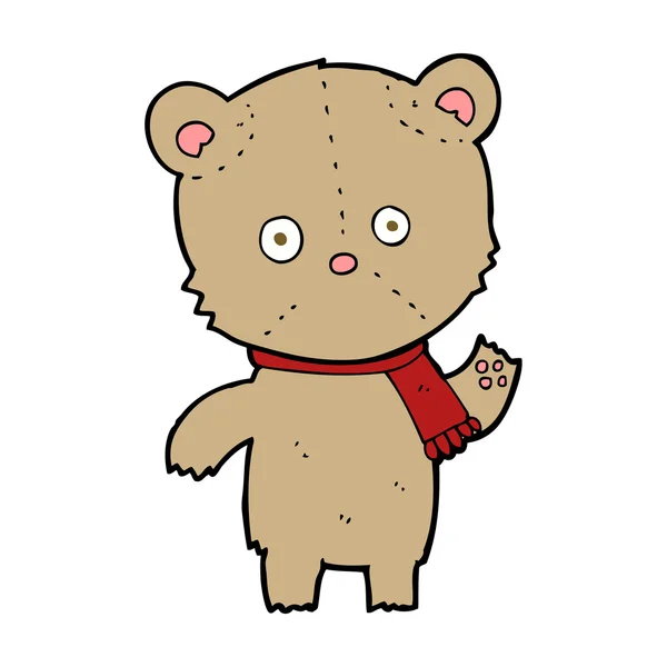 Oso de dibujos animados — Vector de stock