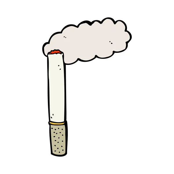 Cigarrillo de dibujos animados — Vector de stock