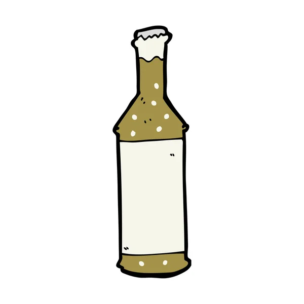 Cartoon fles — Stockvector