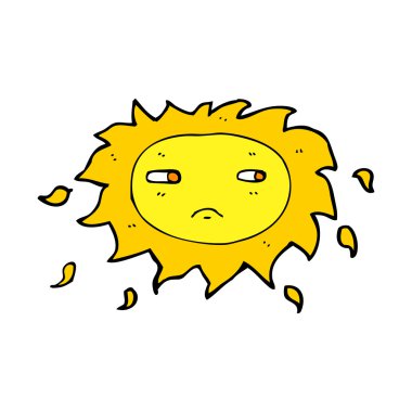 karikatür weather simge