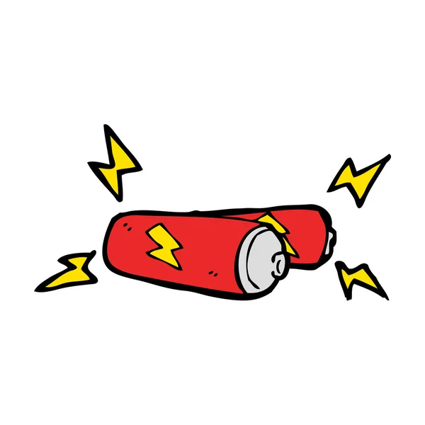 Cartoon batteries — Stock Vector