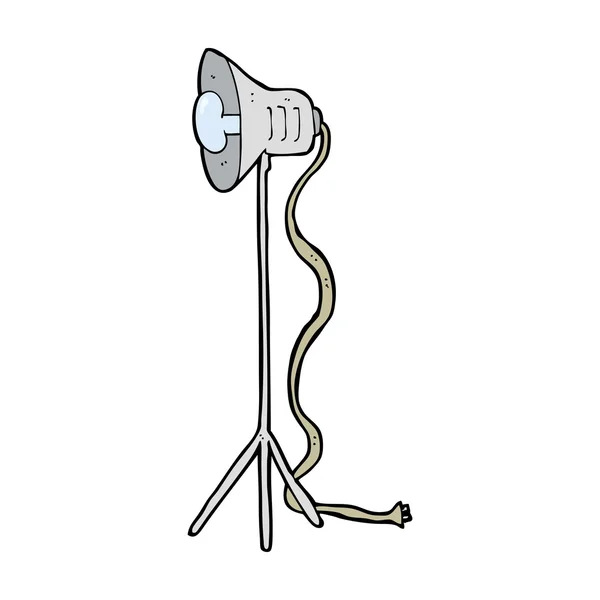 Мультфільм лампа — стоковий вектор