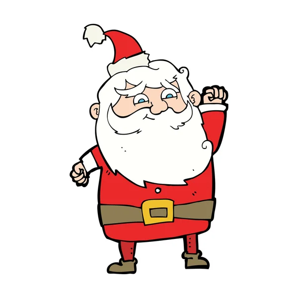 Cartoon Santa Claus — Stockvector