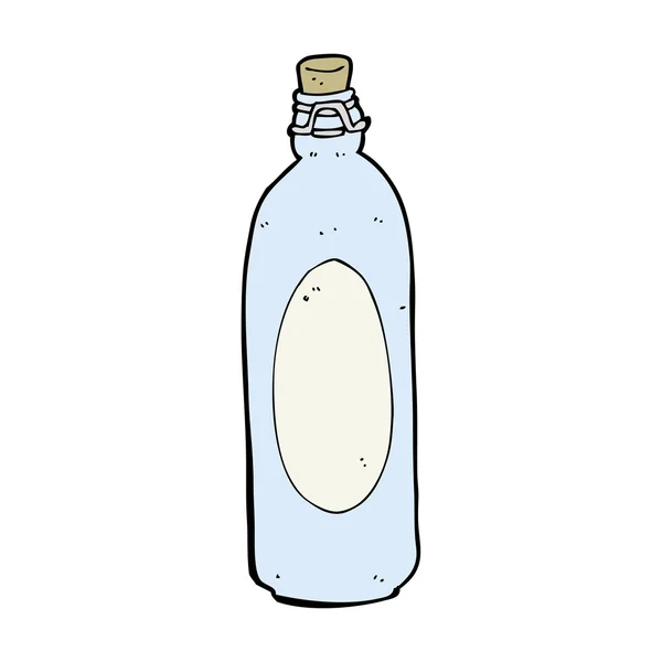 Karikaturenflasche — Stockvektor