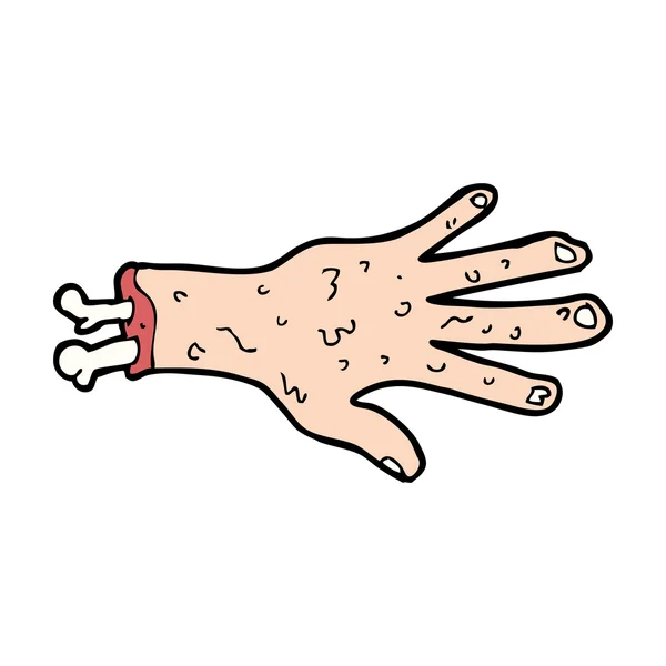 Мультяшная рука — стоковый вектор