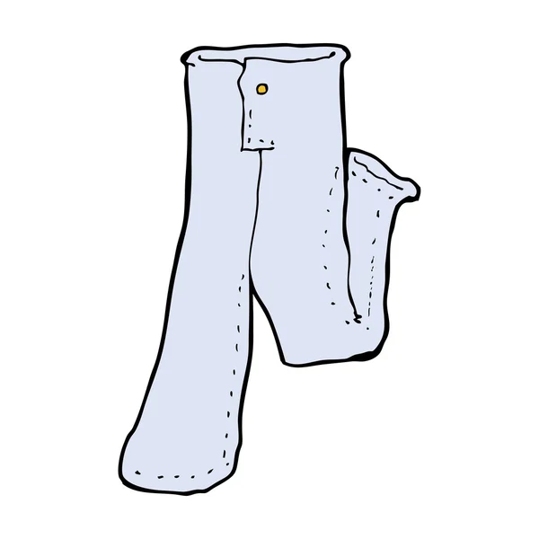 Cartoon skor eller kläder — Stock vektor