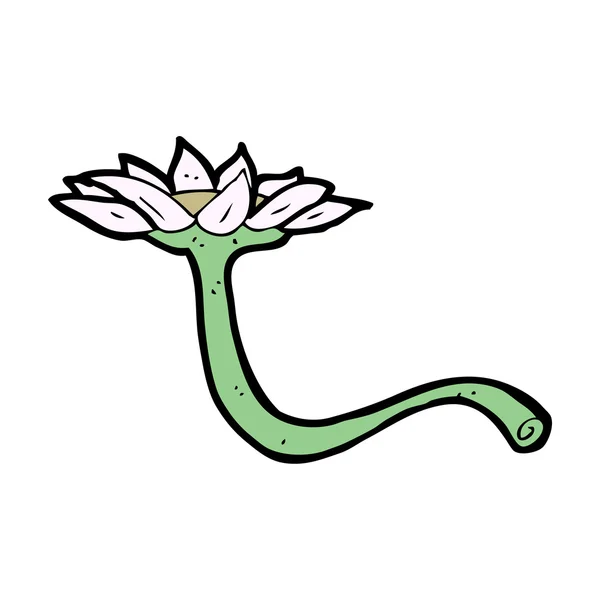 Flor de dibujos animados — Vector de stock