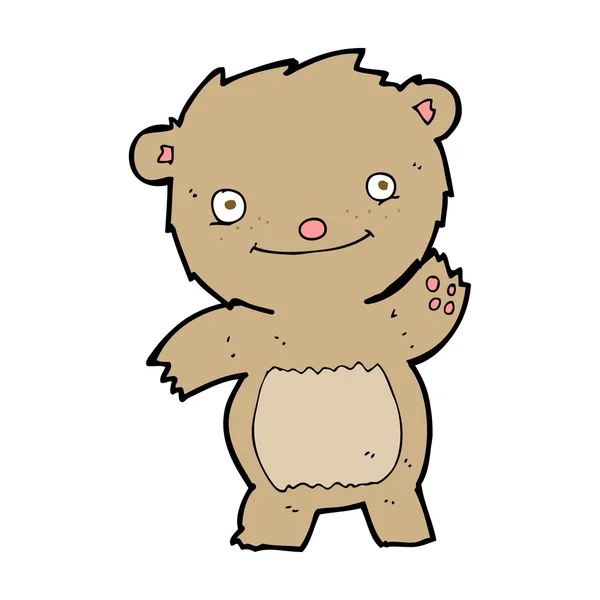 Oso de dibujos animados — Vector de stock