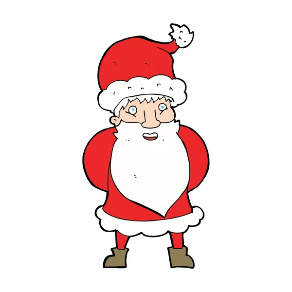 Dibujos animados Santa Claus — Vector de stock