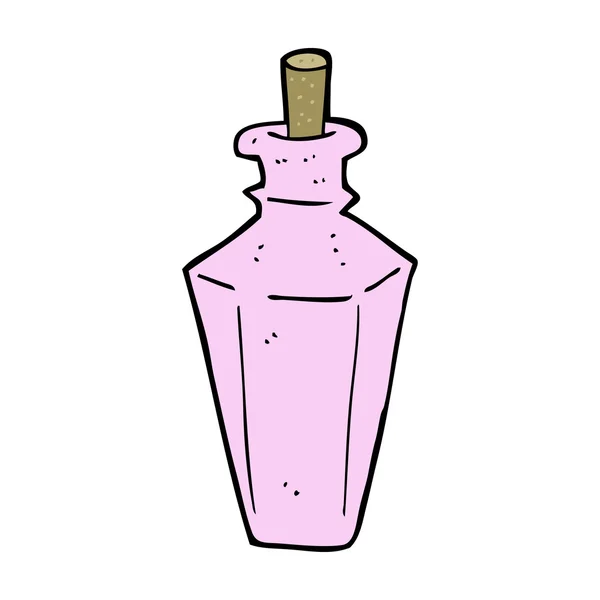 Botella de dibujos animados — Vector de stock