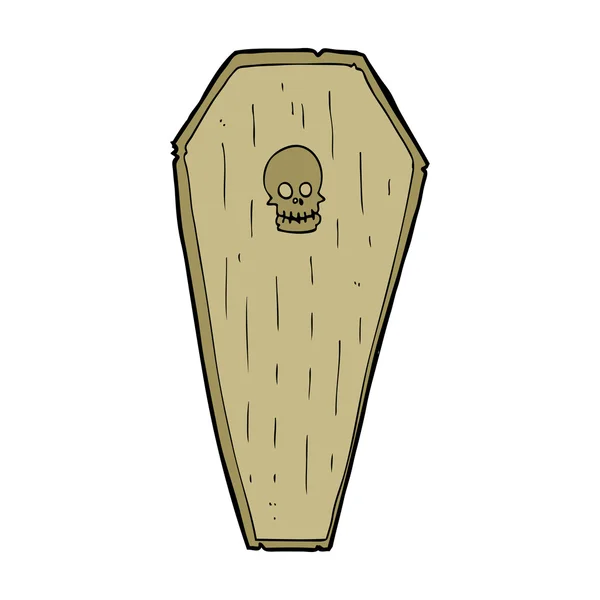 Karikatür mezar taşı — Stok Vektör