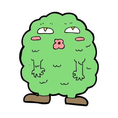 çizgi film canavarı