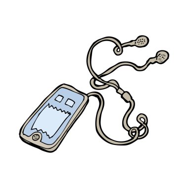 karikatür kulaklıklar