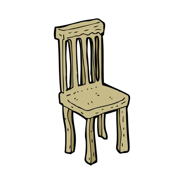 Chaise de dessin animé — Image vectorielle