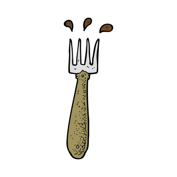 Dessin animé vaisselle de cuisine — Image vectorielle