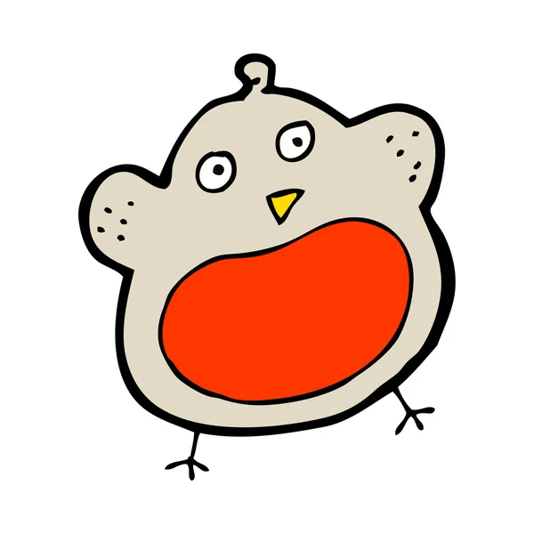 Pájaro de dibujos animados — Vector de stock