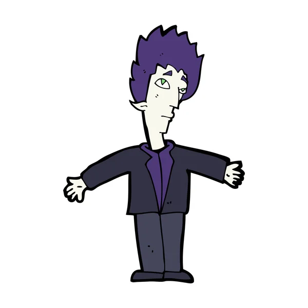 Persona de dibujos animados — Vector de stock