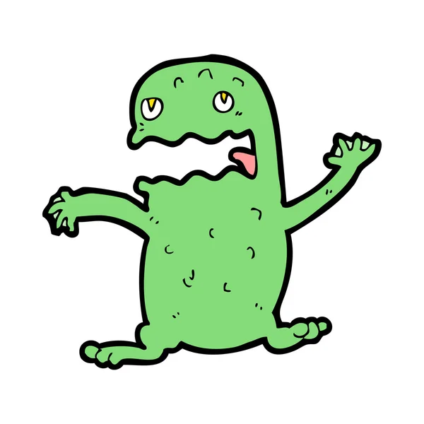 Monstruo de dibujos animados — Vector de stock