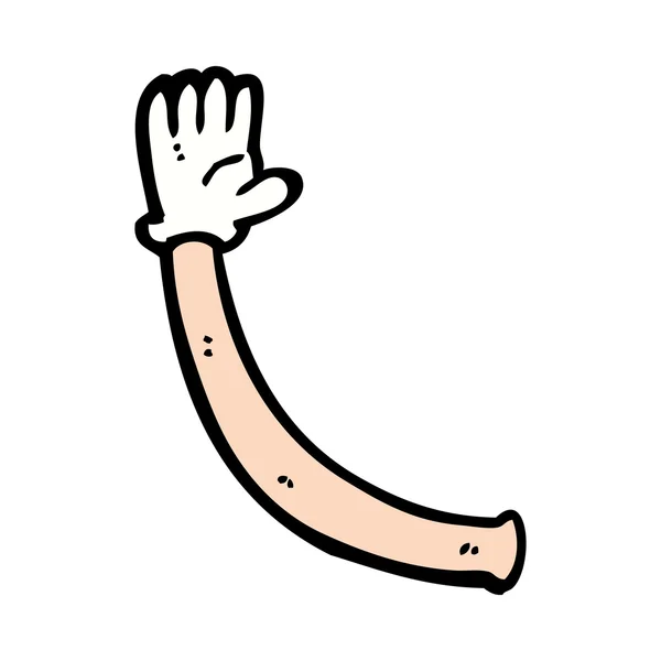 Cartoon hand — Stockvector