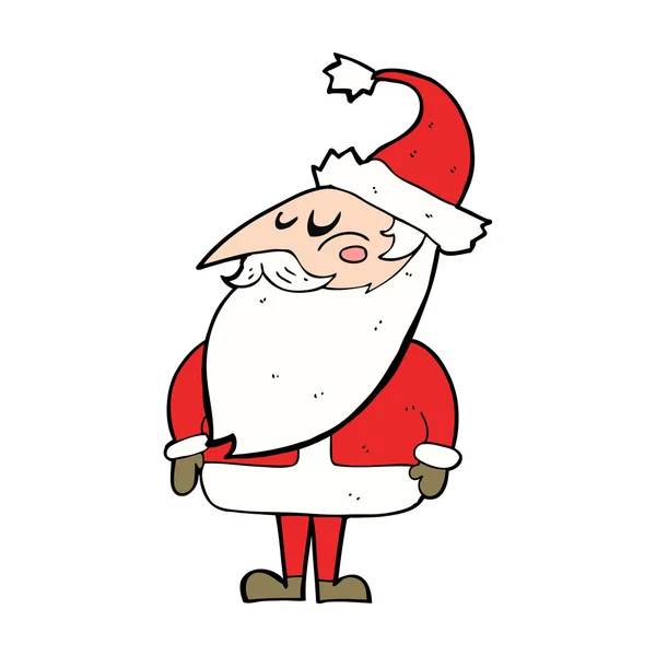 Desenhos animados Papai Noel —  Vetores de Stock