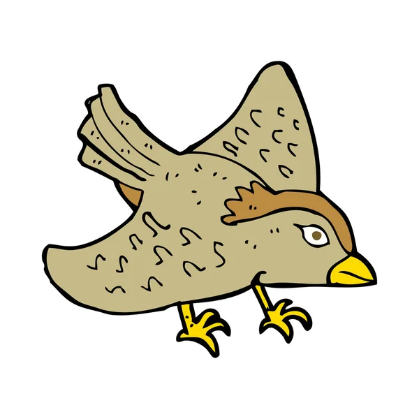 Cartoon vogel — Stockvector