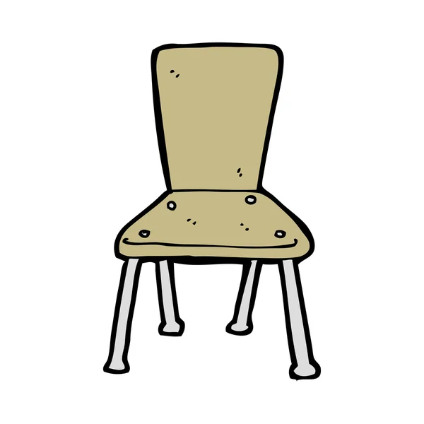 Chaise de dessin animé — Image vectorielle