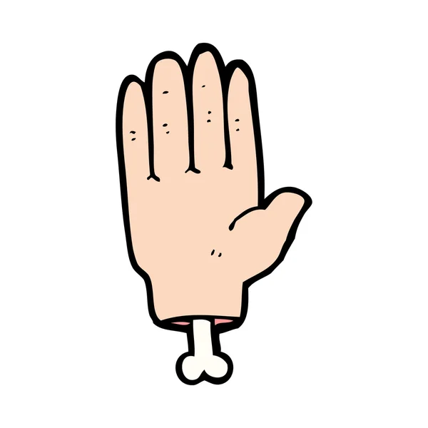 Cartoon hand — Stockvector