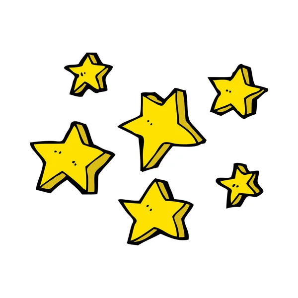 Rajzfilm csillag — Stock Vector