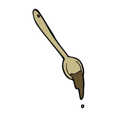 karikatür mutfak eşyaları