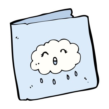 karikatür weather simge