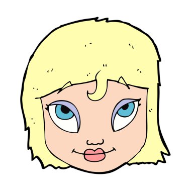 çizgi film kadın baş