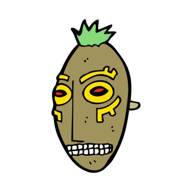 çizgi film canavarı