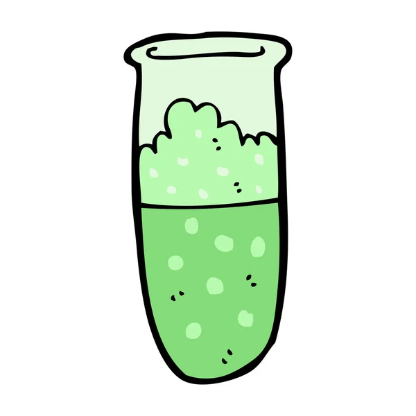 Botella de dibujos animados — Vector de stock