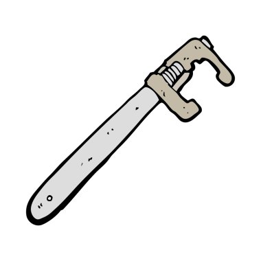 karikatür mutfak eşyaları