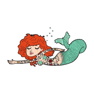 çizgi film deniz kızı