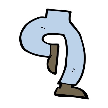 çizgi film bacakları