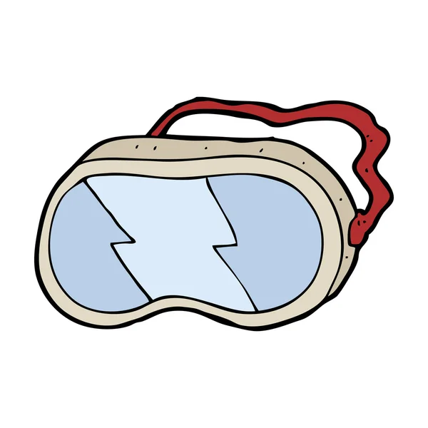 Kreslený potápěčské brýle — Διανυσματικό Αρχείο