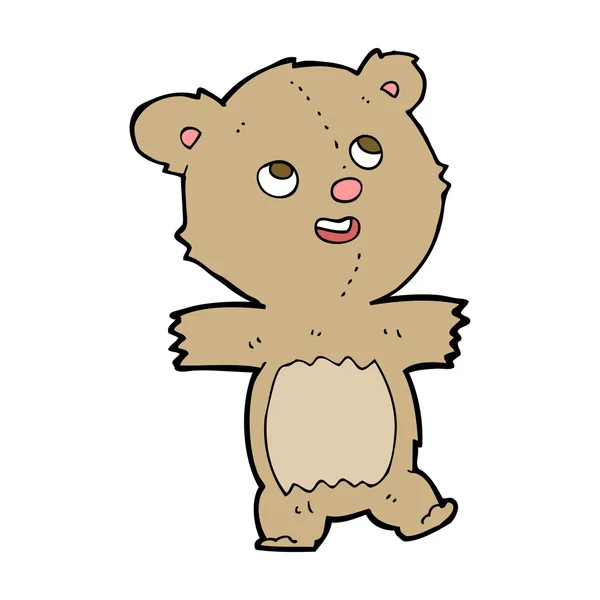 Urso dos desenhos animados — Vetor de Stock